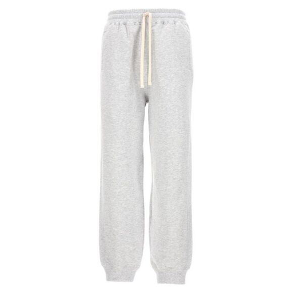 MIU MIU Embroidered Logo Joggers Track Pants Grey‎ Size Medium - Picture 1 of 16